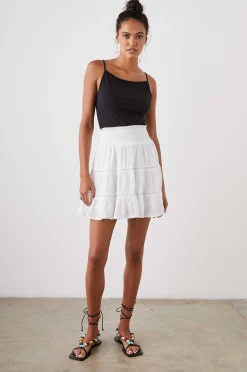Vrouwen Rails Addison Rok - Wit Kant Detail