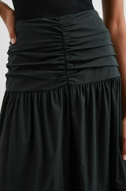 Vrouwen Rails Agatha Rok - Zwart