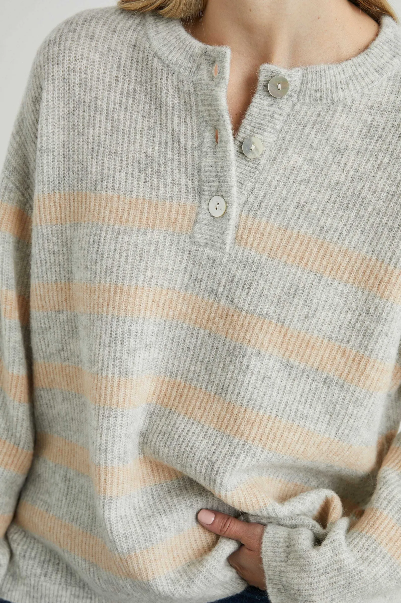 Vrouwen Rails Alicia Trui - Grijs Multi