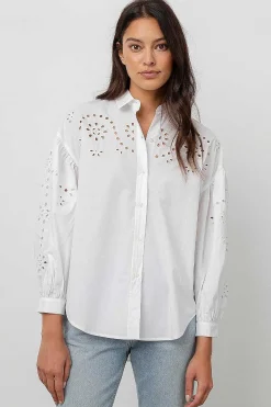 Vrouwen Rails Alister Overhemd - Wit