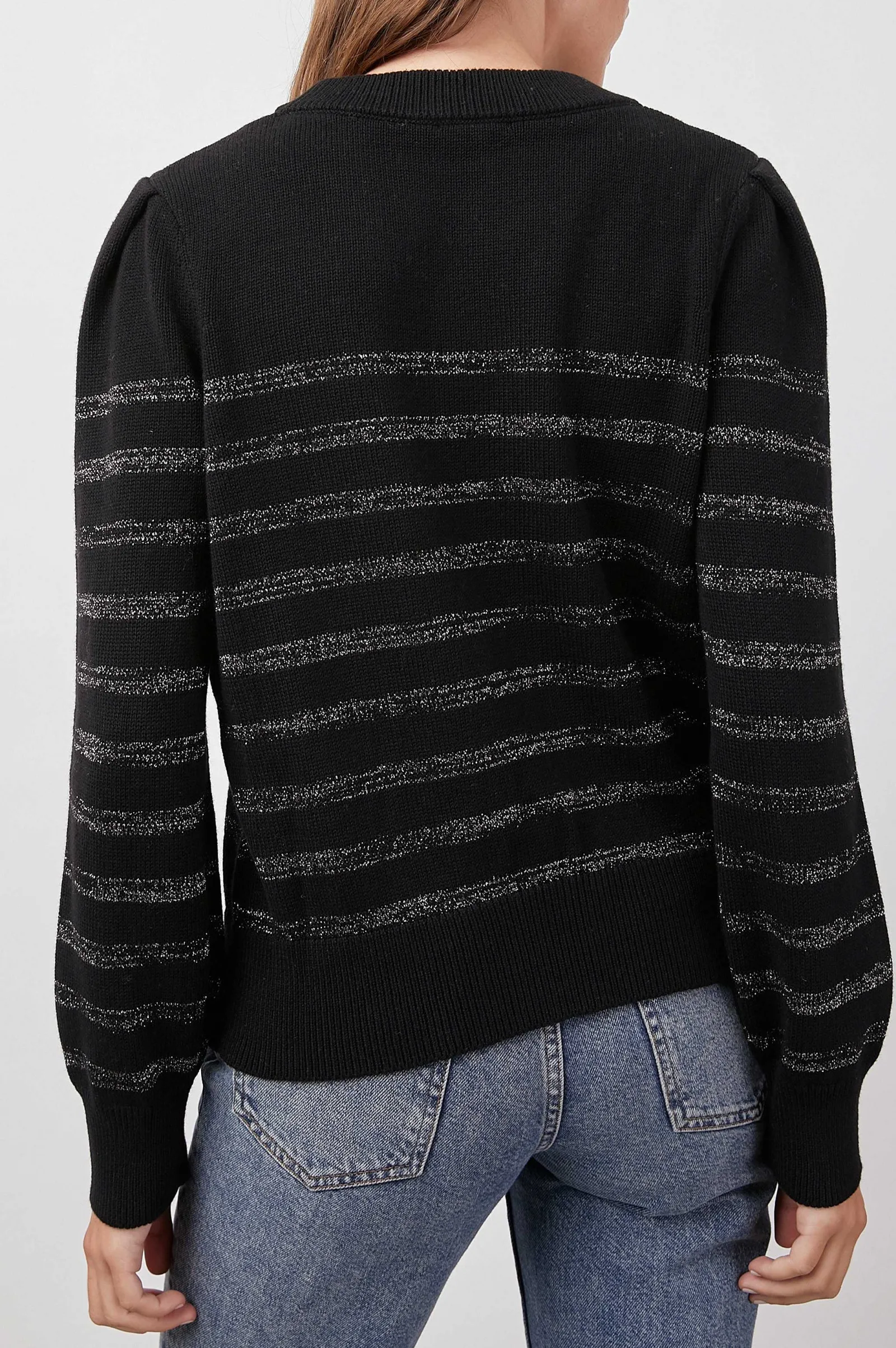 Vrouwen Rails Allegra Trui - Zwart Metallic