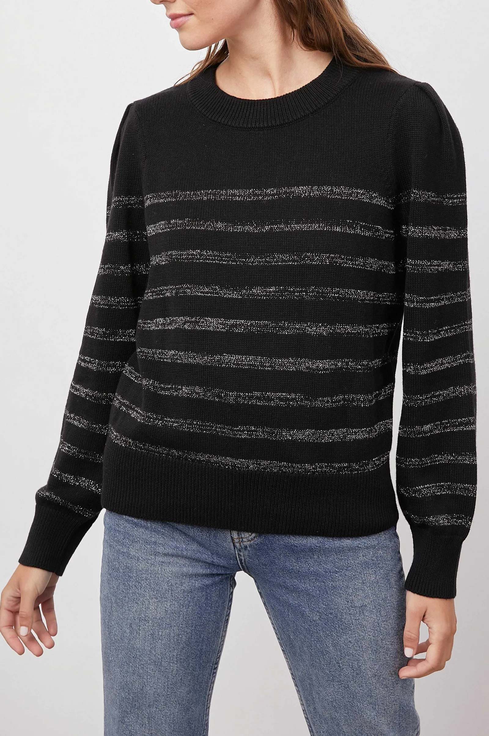 Vrouwen Rails Allegra Trui - Zwart Metallic