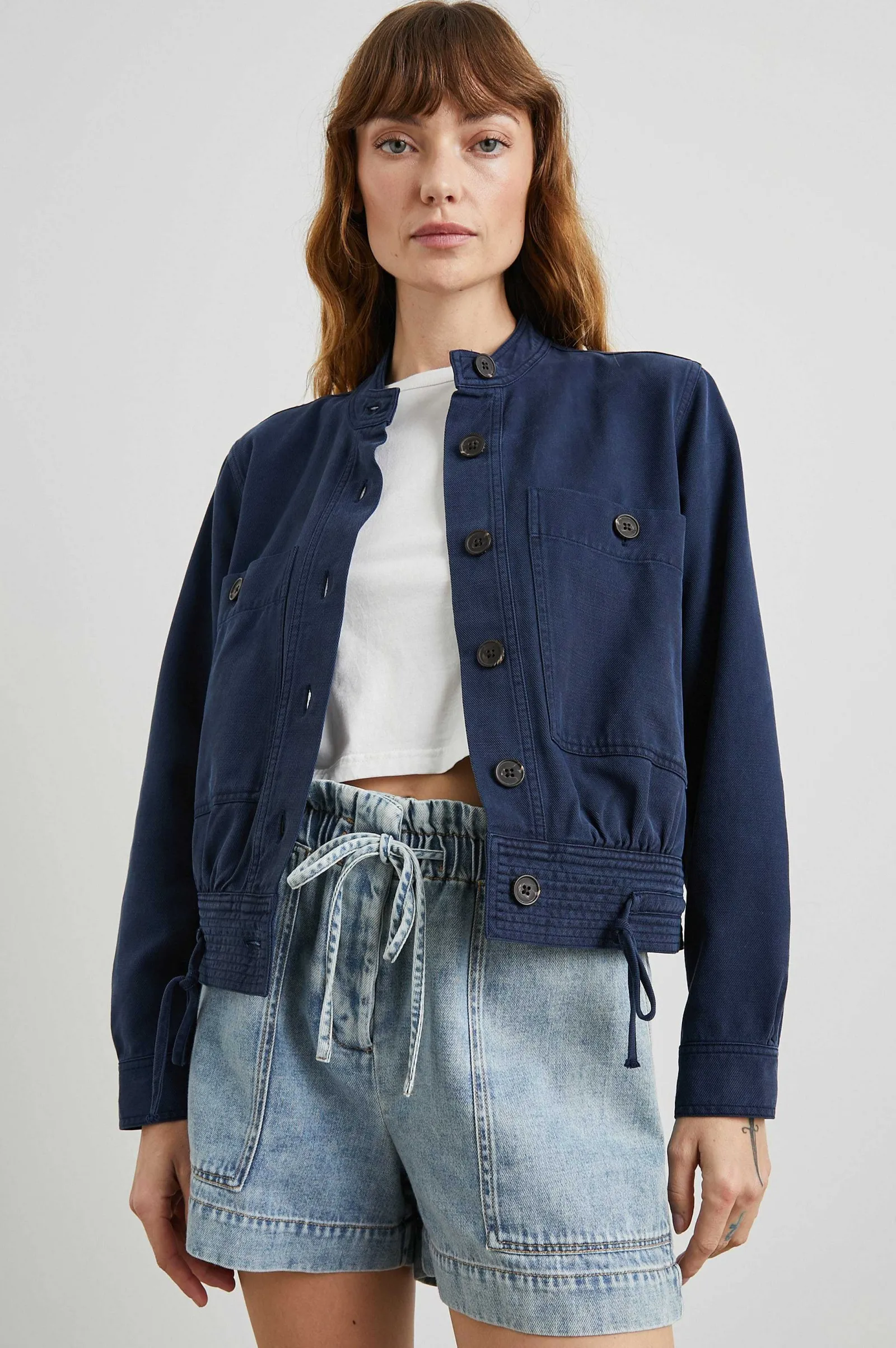 Vrouwen Rails Alma Jas - Marine