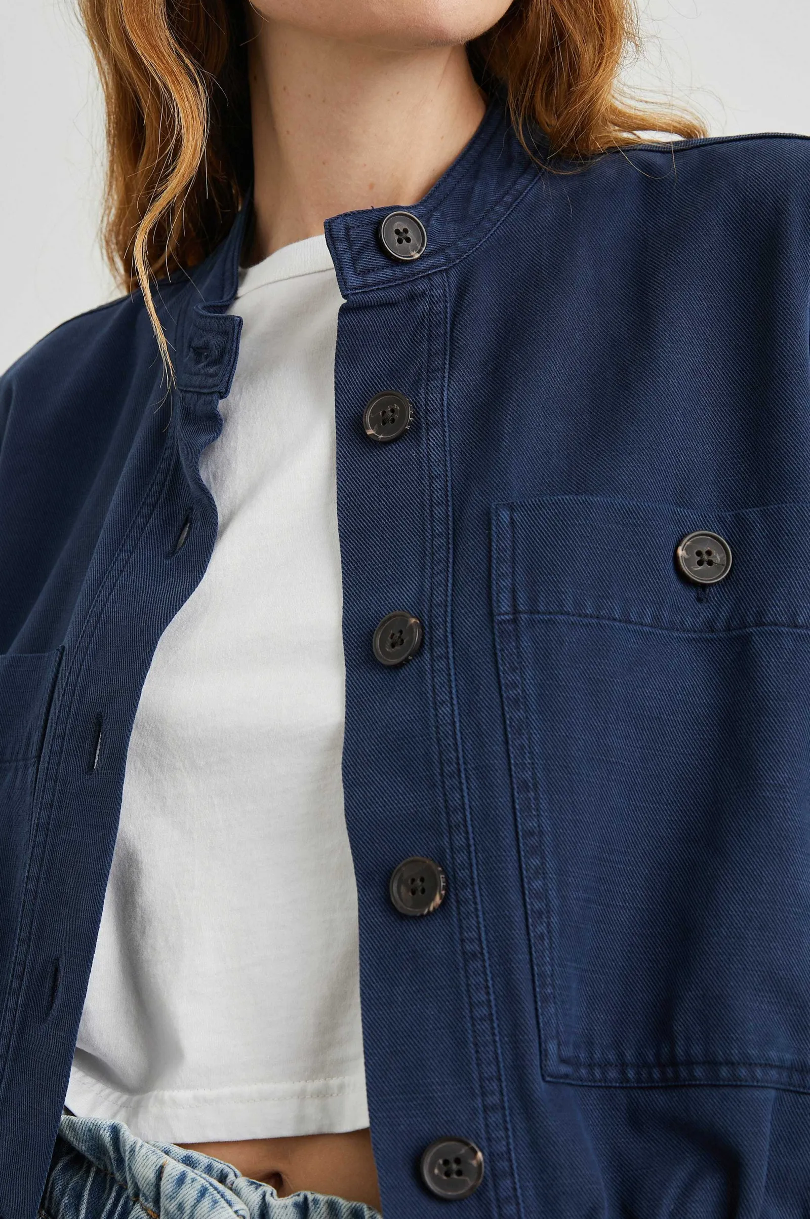 Vrouwen Rails Alma Jas - Marine
