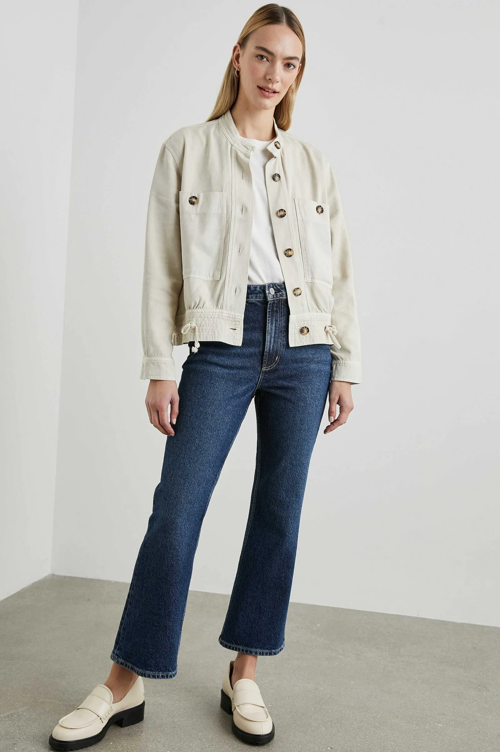 Vrouwen Rails Alma Jas - Steen