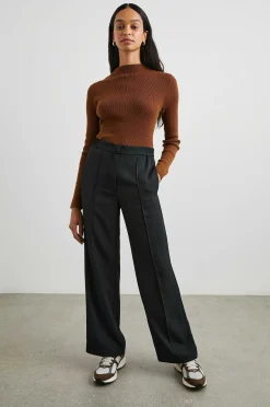 Vrouwen Rails Alta Broek - Glanzend Zwart