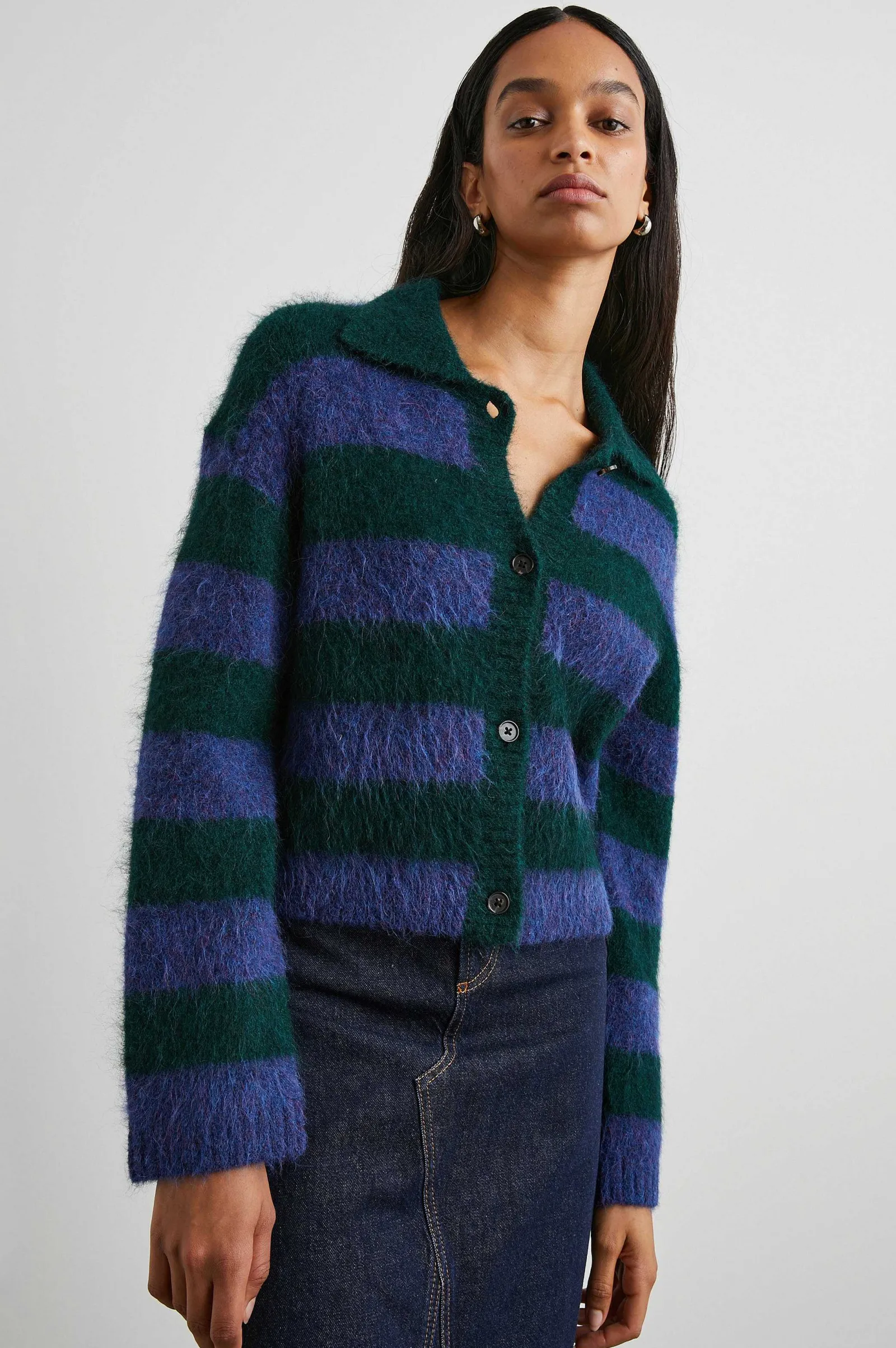 Vrouwen Rails Amber Trui - Oxford Stripe