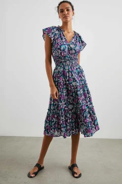 Vrouwen Rails Amellia Jurk - Houtblok Bloemen