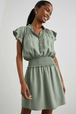 Vrouwen Rails Amina Jurk - Sage Denim