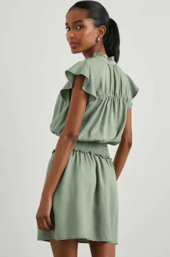 Vrouwen Rails Amina Jurk - Sage Denim
