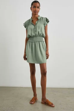 Vrouwen Rails Amina Jurk - Sage Denim