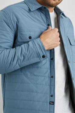 Heren Rails Andover Jas - Blauw Mirage