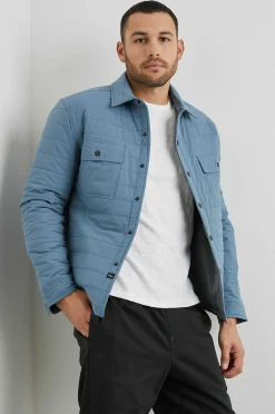 Heren Rails Andover Jas - Blauw Mirage