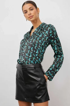 Vrouwen Rails Andrea Top - Munt Bloemen