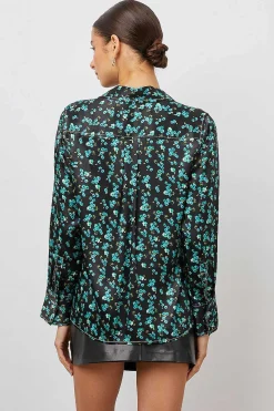 Vrouwen Rails Andrea Top - Munt Bloemen