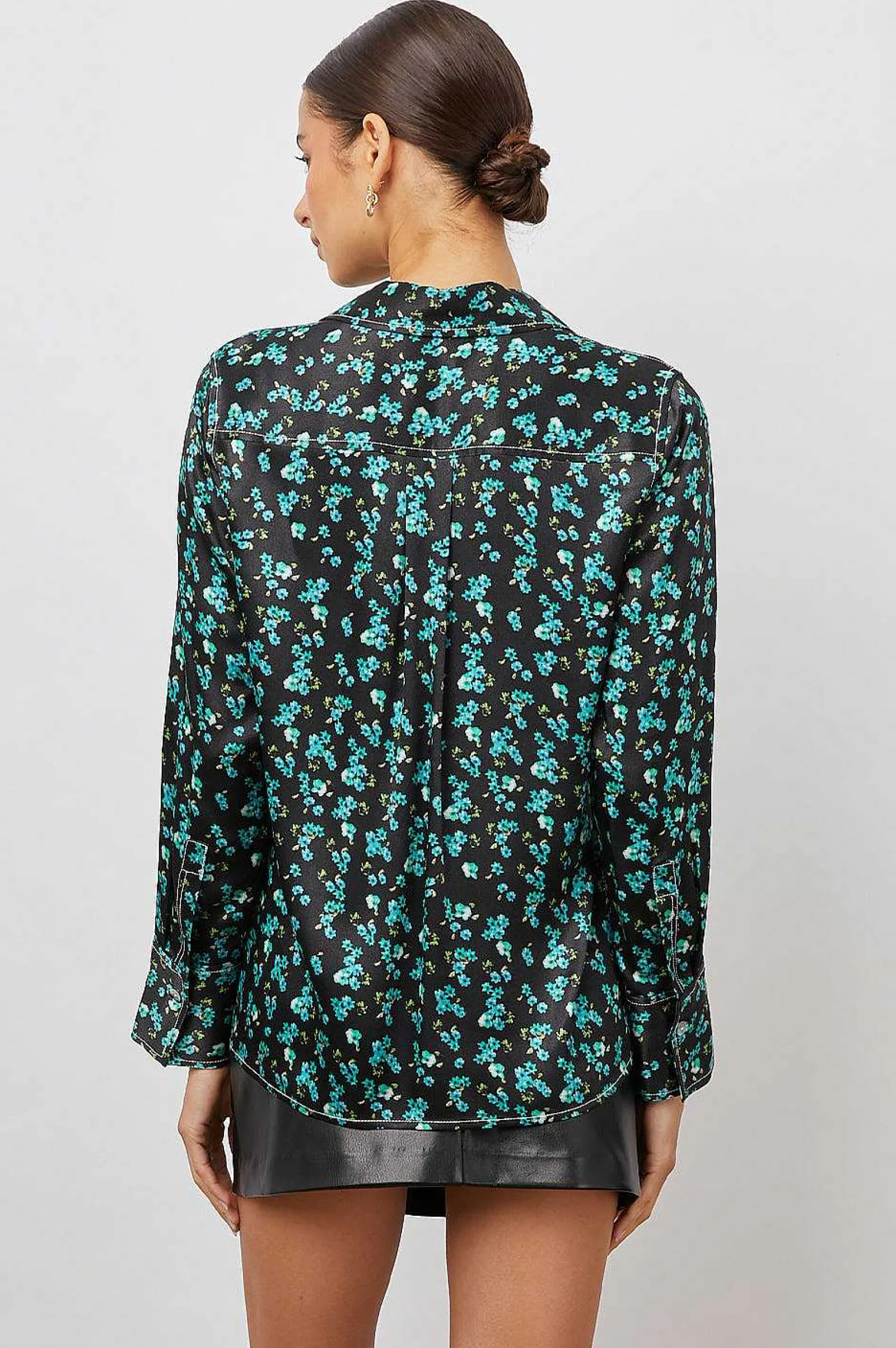Vrouwen Rails Andrea Top - Munt Bloemen