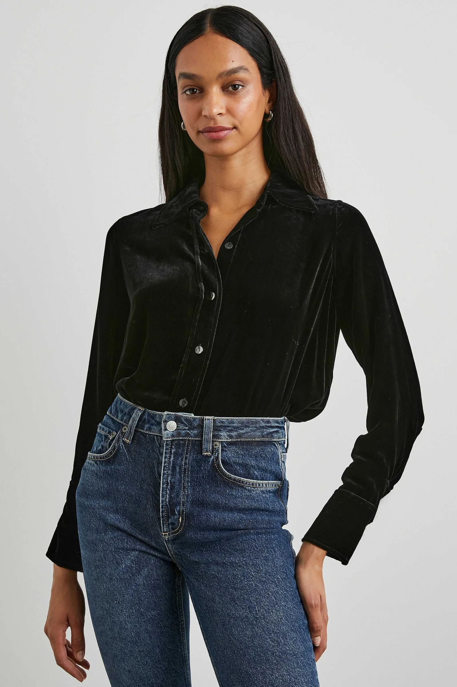 Vrouwen Rails Andrea Top - Zwart Fluweel