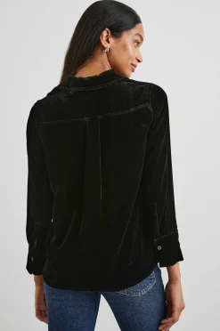 Vrouwen Rails Andrea Top - Zwart Fluweel