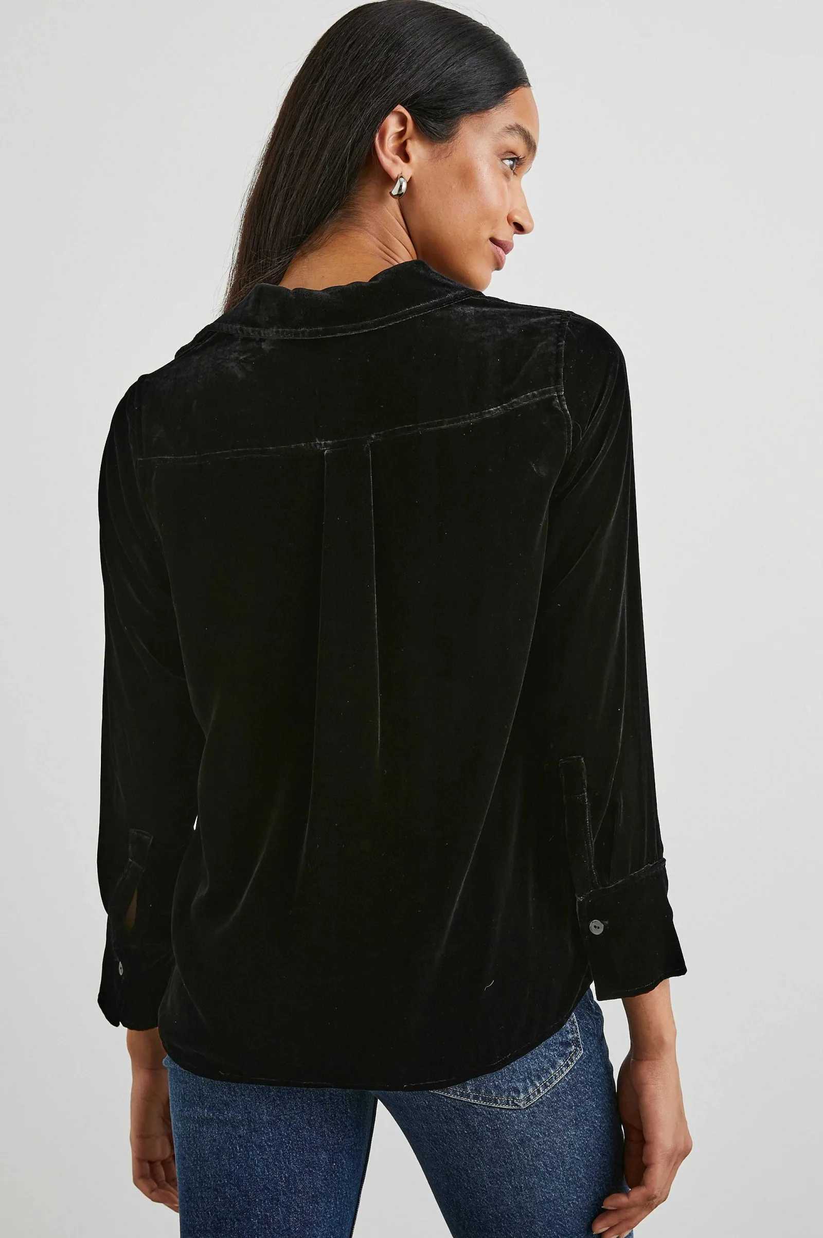 Vrouwen Rails Andrea Top - Zwart Fluweel