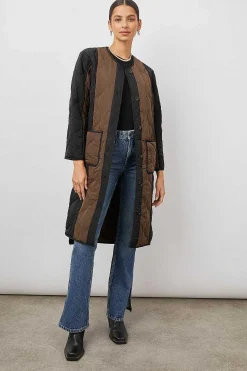 Vrouwen Rails Andres Jas - Zwart Bruin Mix