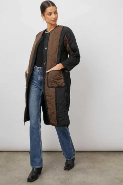 Vrouwen Rails Andres Jas - Zwart Bruin Mix