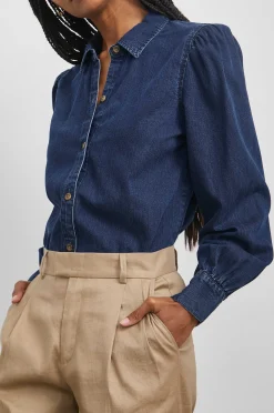 Vrouwen Rails Angelica Overhemd - Donker Vintage