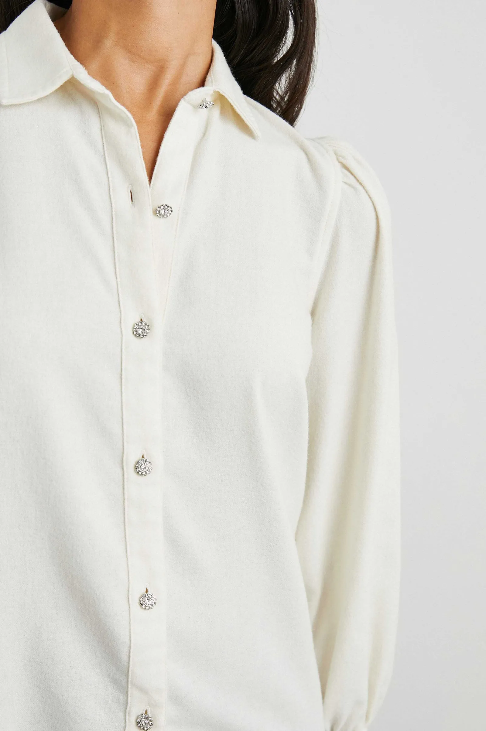 Vrouwen Rails Angelica Overhemd - Winterwit