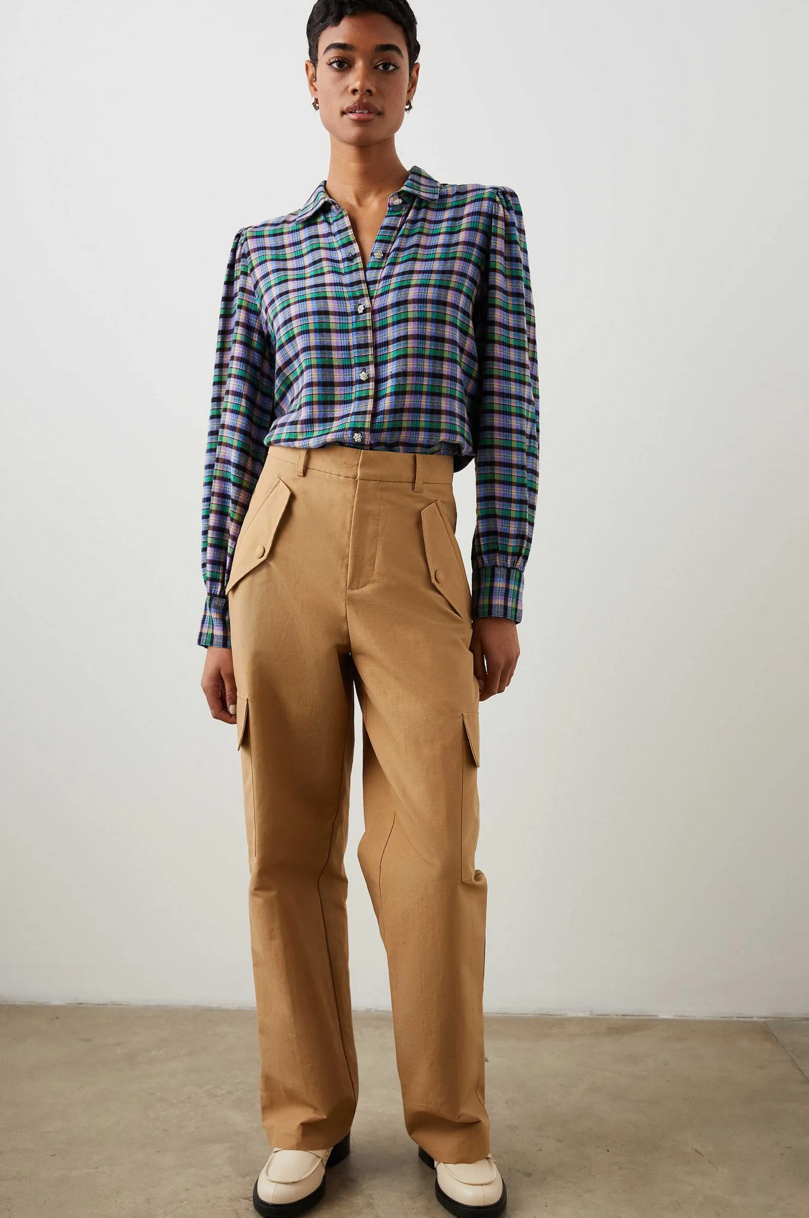 Vrouwen Rails Angelica Shirt - Iris Perzik