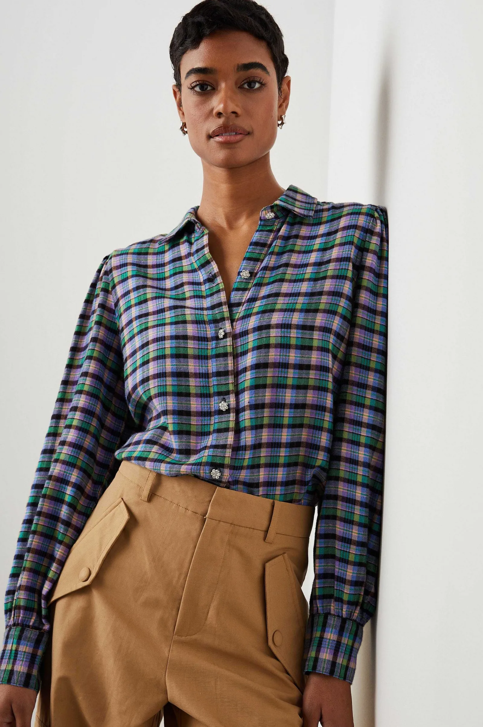Vrouwen Rails Angelica Shirt - Iris Perzik