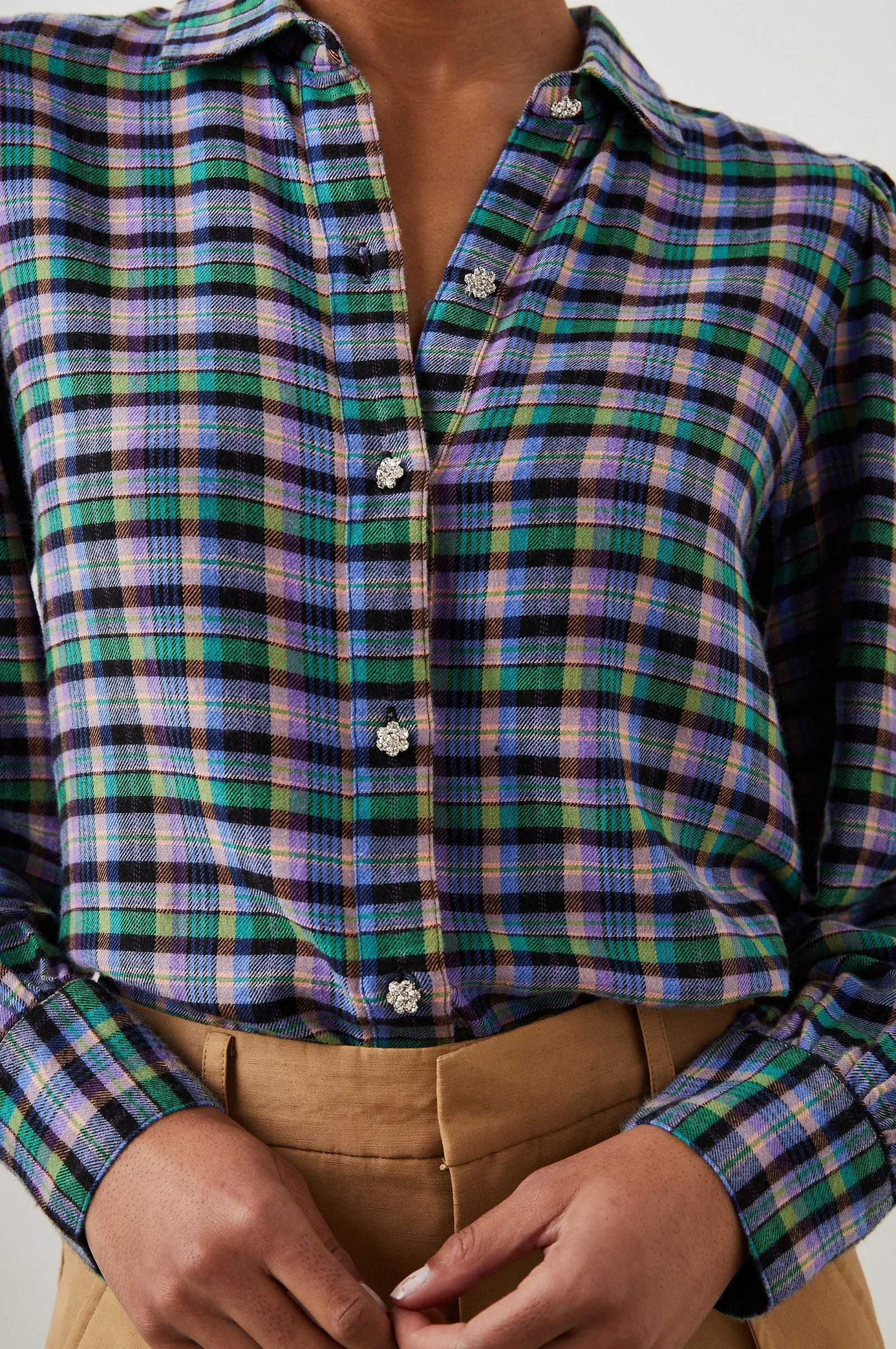 Vrouwen Rails Angelica Shirt - Iris Perzik