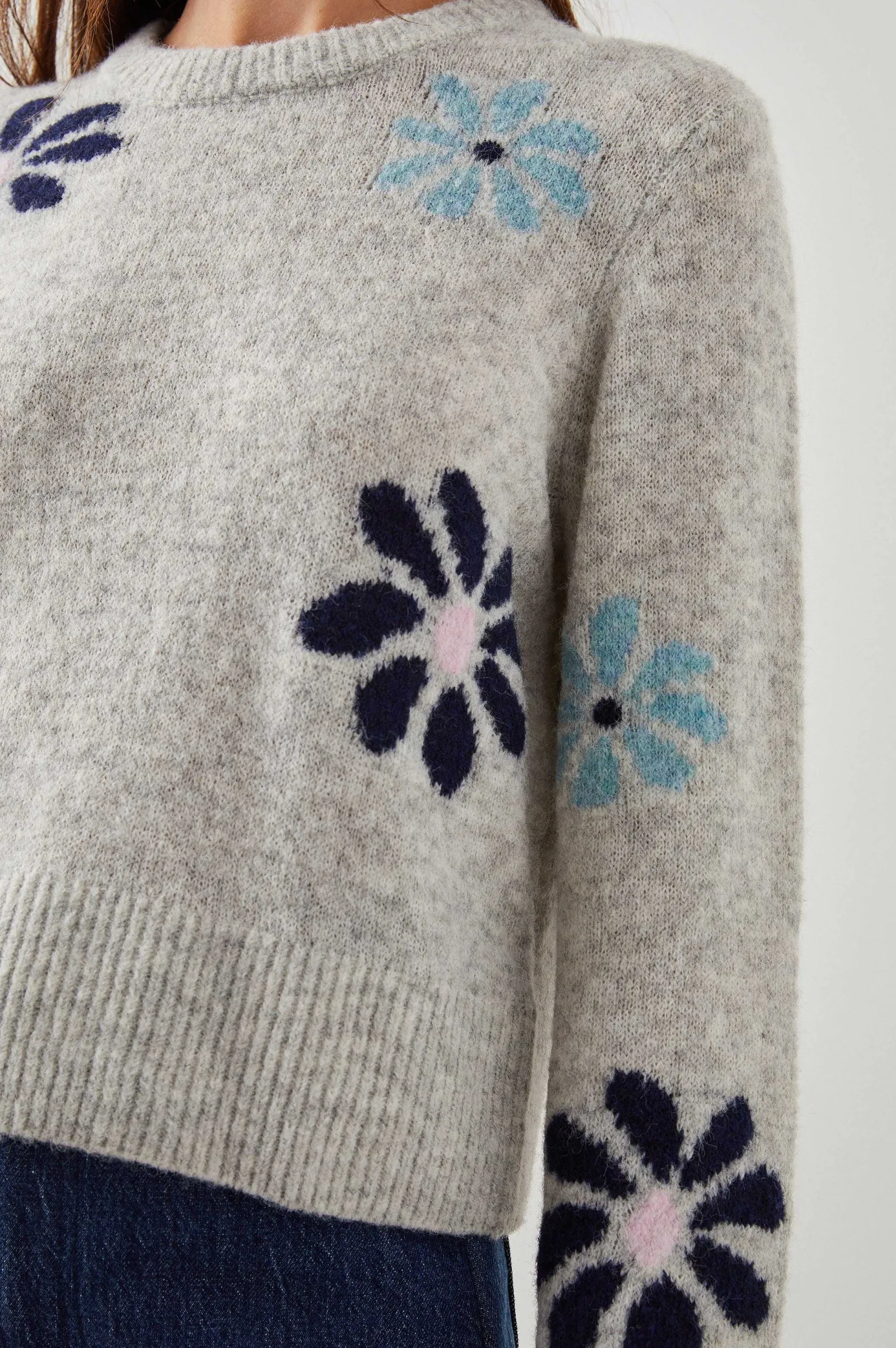 Vrouwen Rails Anijs Trui - Grijs Multi