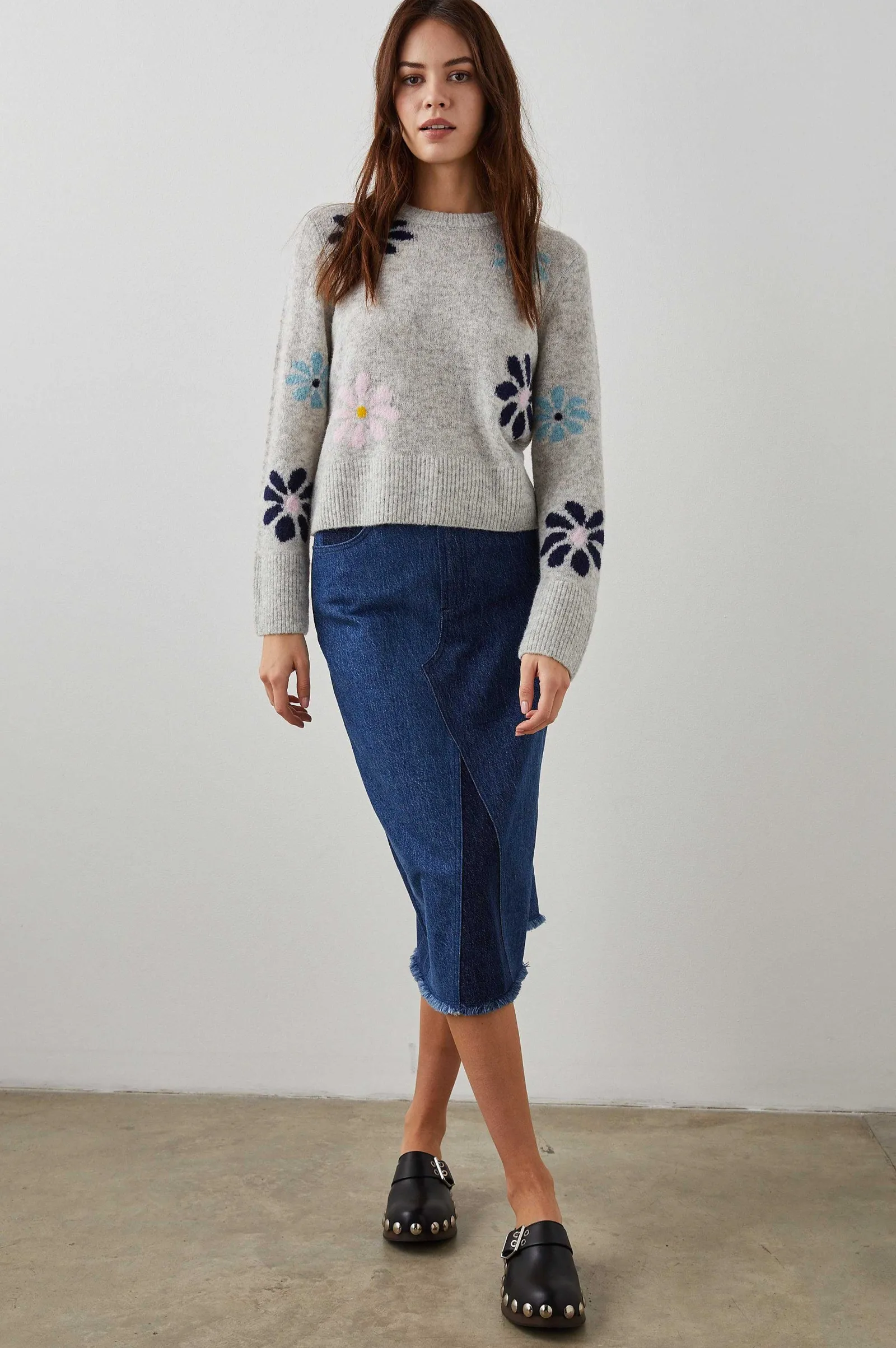 Vrouwen Rails Anijs Trui - Grijs Multi