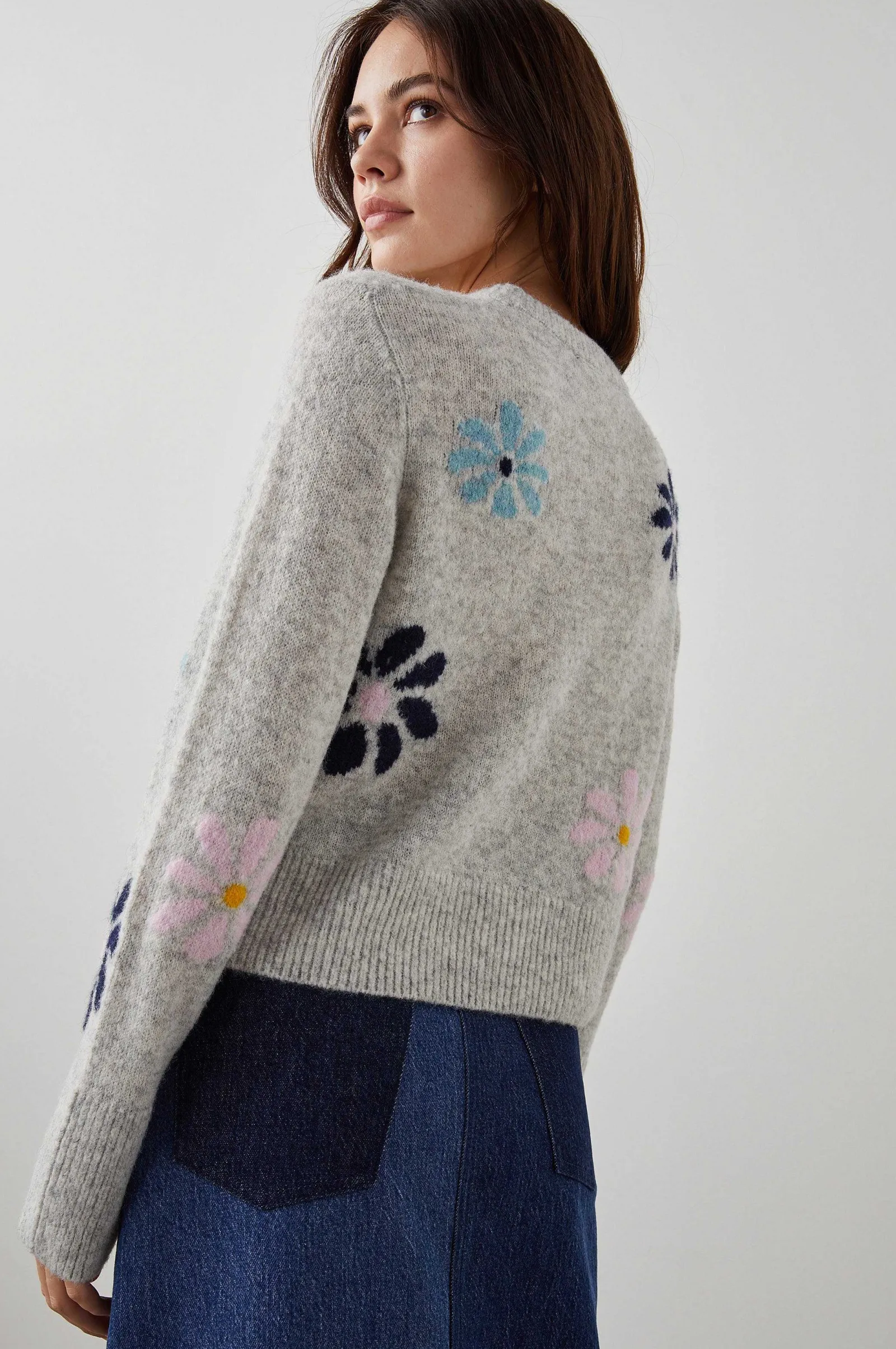 Vrouwen Rails Anijs Trui - Grijs Multi