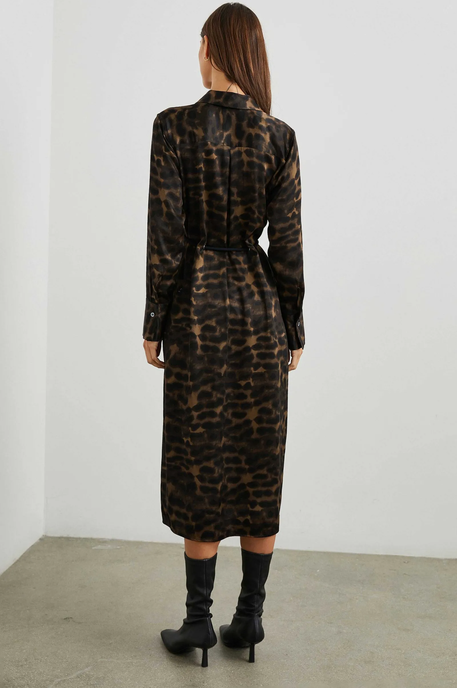 Vrouwen Rails Anina Jurk - Umber Luipaard