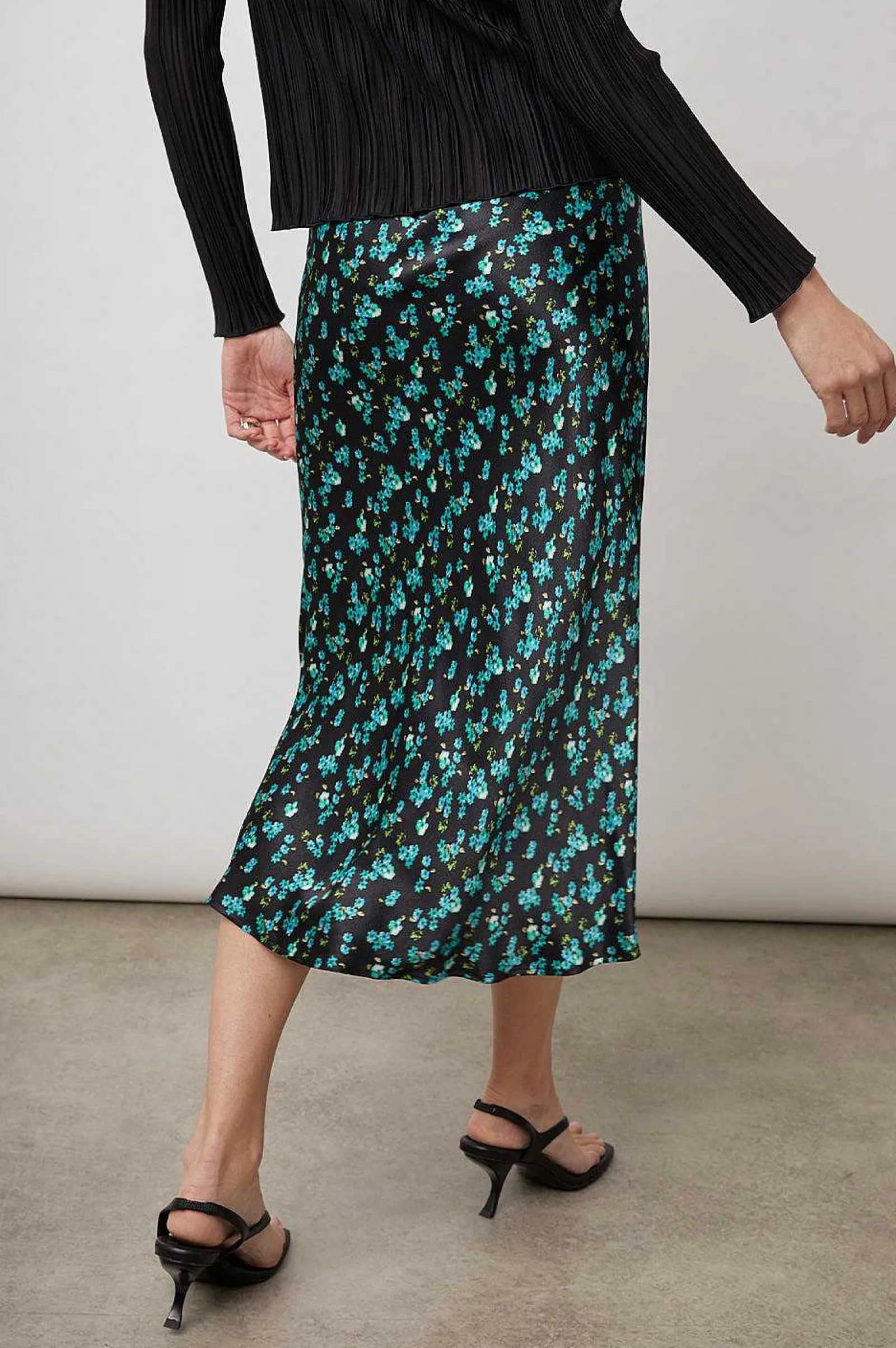 Vrouwen Rails Anya Rok - Munt Bloemen