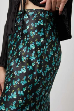Vrouwen Rails Anya Rok - Munt Bloemen