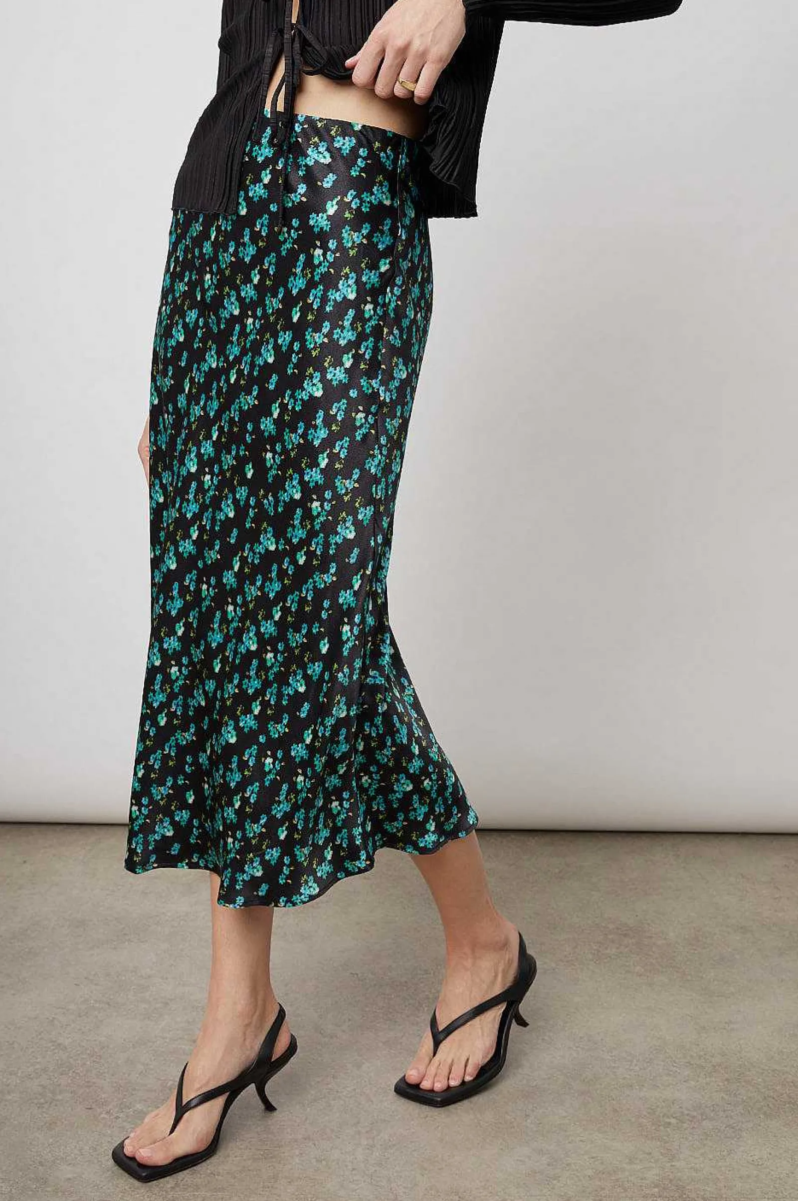 Vrouwen Rails Anya Rok - Munt Bloemen