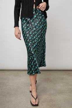 Vrouwen Rails Anya Rok - Munt Bloemen