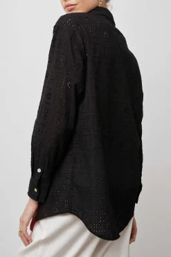 Vrouwen Rails Arlo Shirt - Zwart Zee Oogje