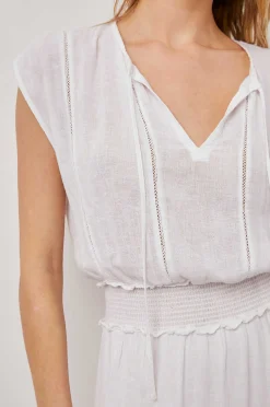 Vrouwen Rails Ashlyn Jurk - Wit Kant Detail