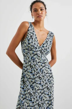 Vrouwen Rails Audrina Jurk - Middernacht Weide Bloemen