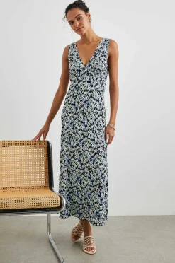 Vrouwen Rails Audrina Jurk - Middernacht Weide Bloemen