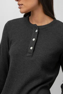 Vrouwen Rails Avery Top - Houtskool