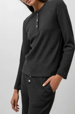 Vrouwen Rails Avery Top - Houtskool