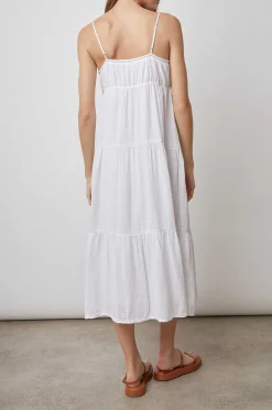 Vrouwen Rails Avril Jurk - Wit Kant Detail
