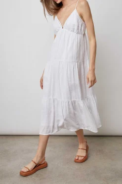 Vrouwen Rails Avril Jurk - Wit Kant Detail