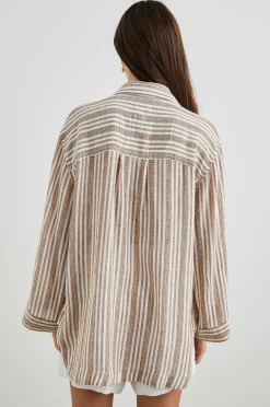 Vrouwen Rails Banks Top - Palo Santo Stripe