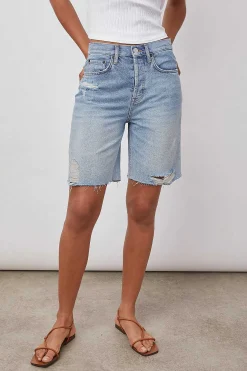 Vrouwen Rails Beachwood Kort - Licht Vintage Distress