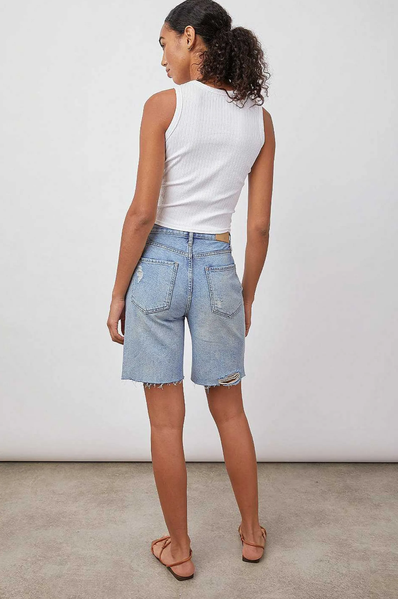 Vrouwen Rails Beachwood Kort - Licht Vintage Distress