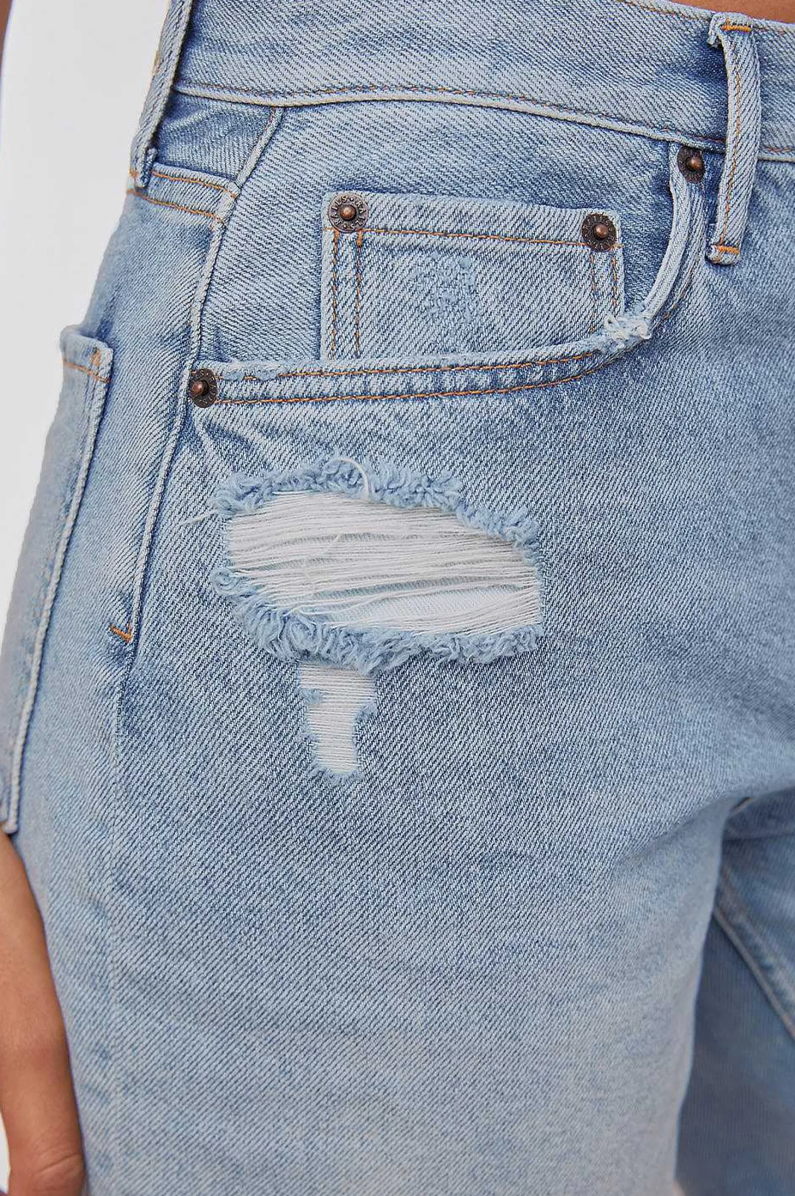 Vrouwen Rails Beachwood Kort - Licht Vintage Distress